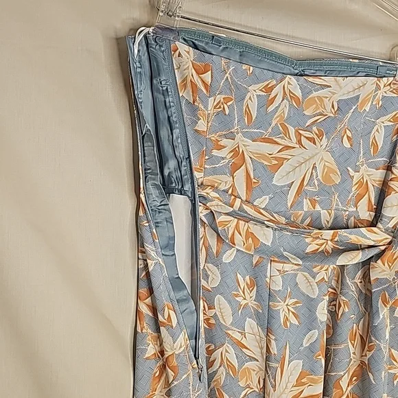 H&M Women Jumpsuit, Size 8, Color: Blue, Off white, orange - Picture 8 of 12